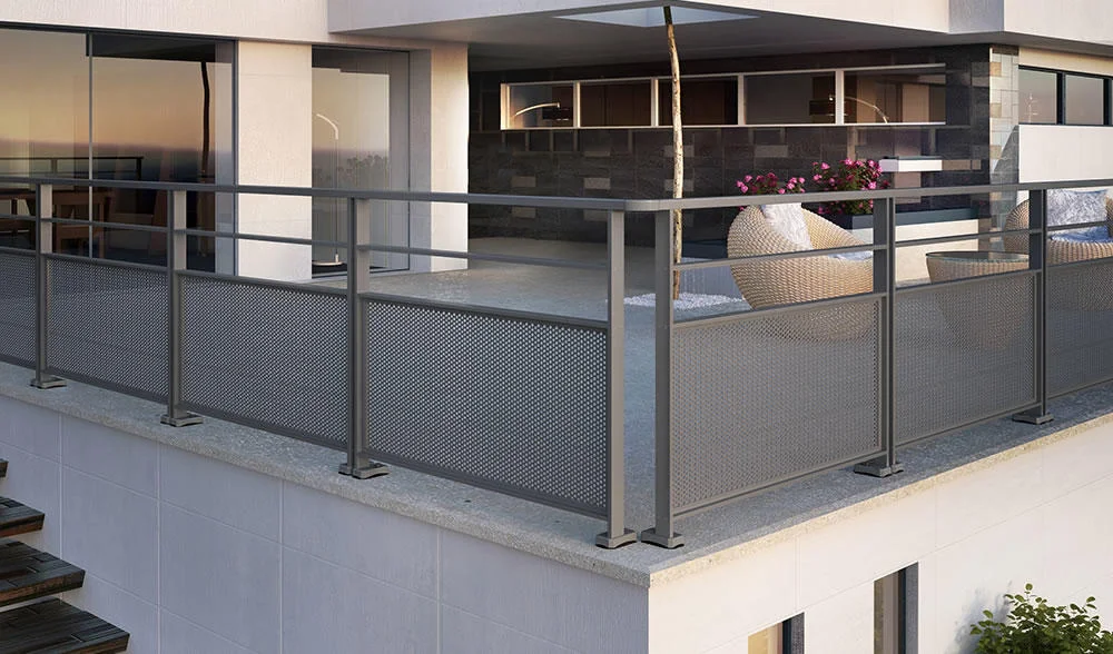 Projekty balkonów z balustradami - nowoczesne i klasyczne wzory 10